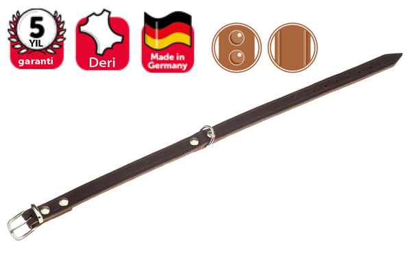Karlie DERİ BOYUN TASMA 27 CM K.RENGİ