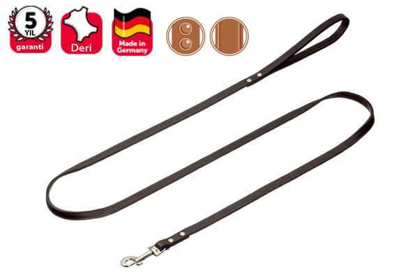 Karlie DERİ UZATMA TASMA 100CM/16MM SİYAH 