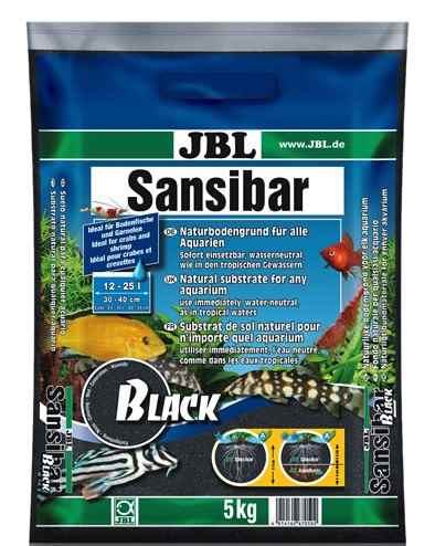 JBL SANSIBAR SİYAH 0,2-0,5 mm 5 KG KUM