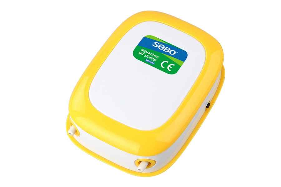 Sobo SB-9905 Sarı-Beyaz Hava Motoru 2 Çıkış.