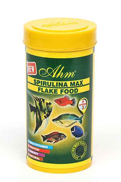 Spirulina %35 Flake Food 250 ml