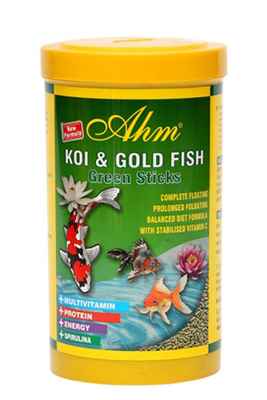 Koi Goldfish Green Pond Sticks 1000 ml