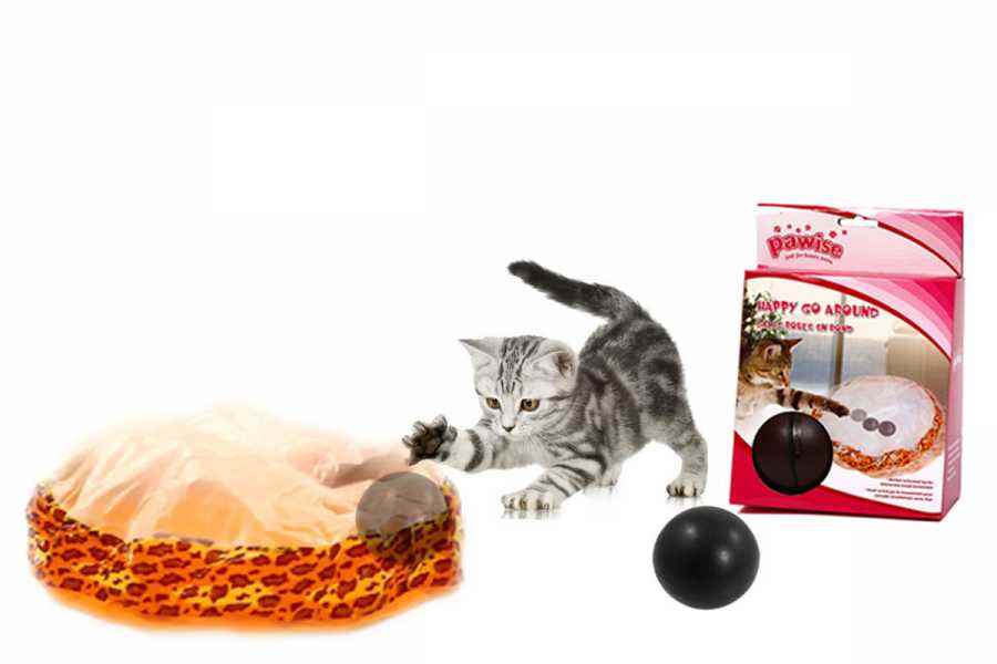 28513 Pilli Hareketli Kedi Oyun Çemberi