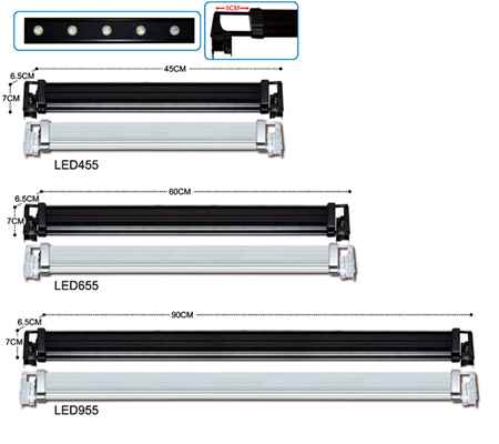 DOPHIN LED LAMBA 455  45X7CM