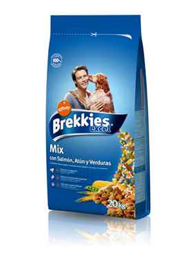 BREKKIES EXCEL DOG MİX FİSH  20 KG