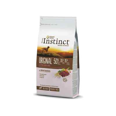 T INSTINCT DOG ORI.MEDMAX ADULT LAMB 12kg