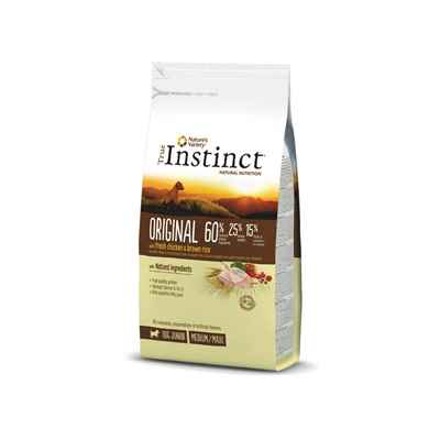 T INSTINCT DOG ORI.MED/MAX PUPPY CHICKEN 12kg