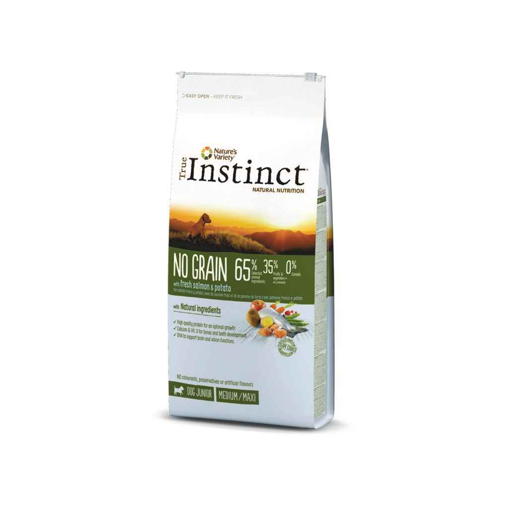 T INSTINCT DOG NO GRA.MED/MAX PUPPY SALMON 2kg