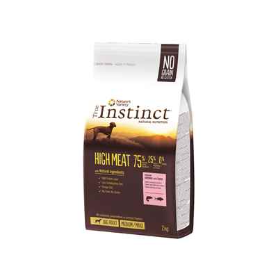 T INSTINCT DOG HIGH MEAT MED/MAX ADU. SALMON 2KG