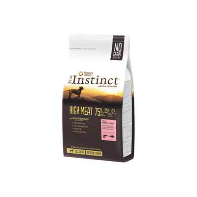 T INSTINCT DOG HIGH MEAT MED/MAX ADU.SALMON 12kg