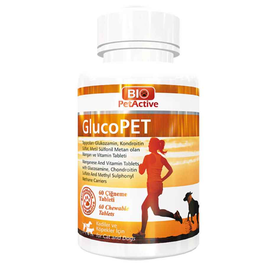 Bio PetActive Glucopet Kedi-Köpek Eklem Güçl.60Tb