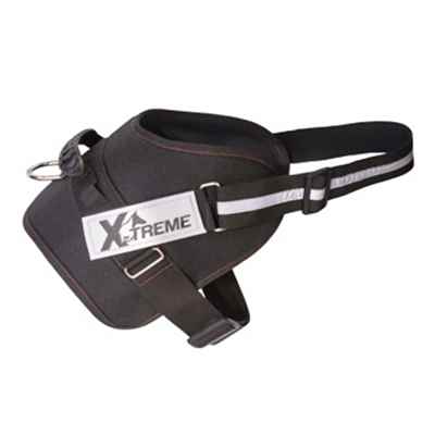 X-TREME-PRO Göğüs Tasması XLarge Siyah Reflektörlü