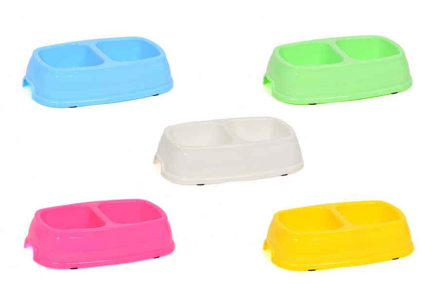 Flip İkili Yuvarlak Mama Kabı 20 cm 10