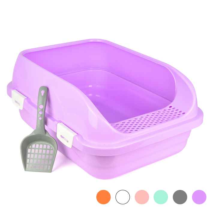 Flip Açık Lüx Kedi Tuvaleti Orta