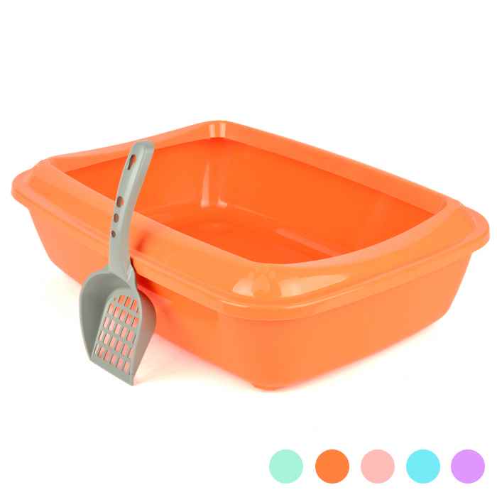 Flip Açık Lüx Kedi Tuvaleti Küçük