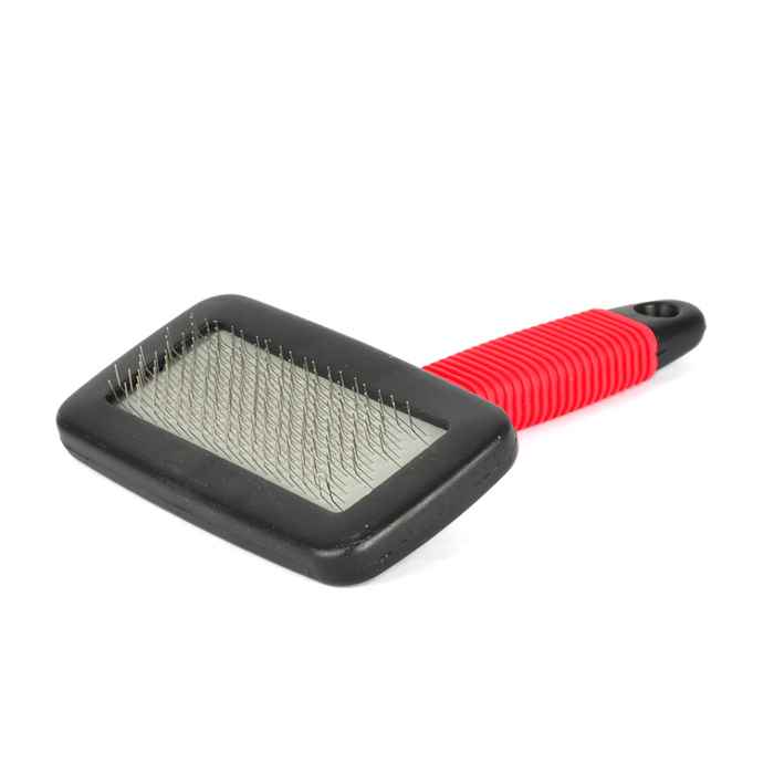 ZM-1027M İnce Uçlu Kedi Köpek Tarağı Kırmızı M