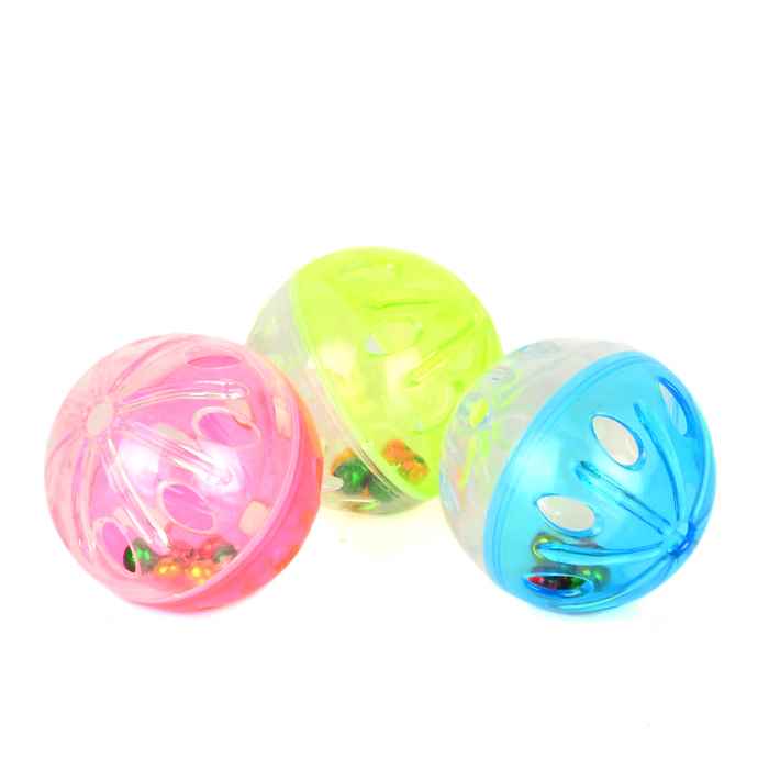 ZM4-4322 Kedi Oyun Topu Renkli Zilli 3