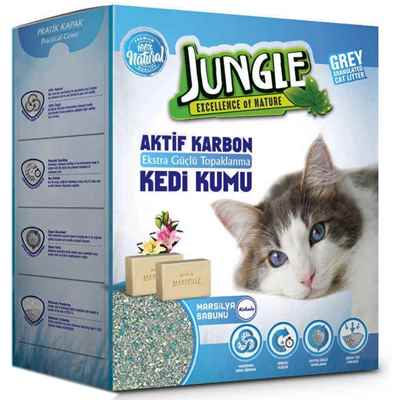 Jungle 6 Lt Karbonlu Grey (Marsilya Sab) 3'lü Kum