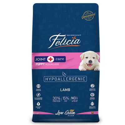 Felicia Az Tahıllı 15 Kg Yavru Kuzulu M/Large Breed HypoAllergenic Köpek Maması