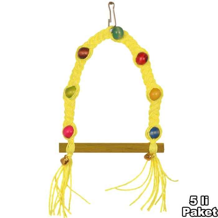 İpli Toplu Örgü Salıncak 5