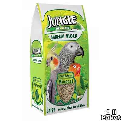 Jungle Mineral Blok Büyük 8'li Paket.