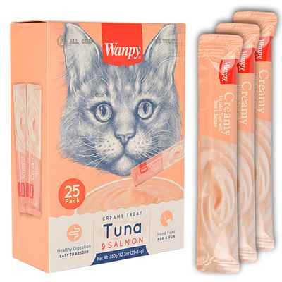 Wanpy Ton Balığı&Somon Sıvı Ödül 25x14 gr RA-052-1