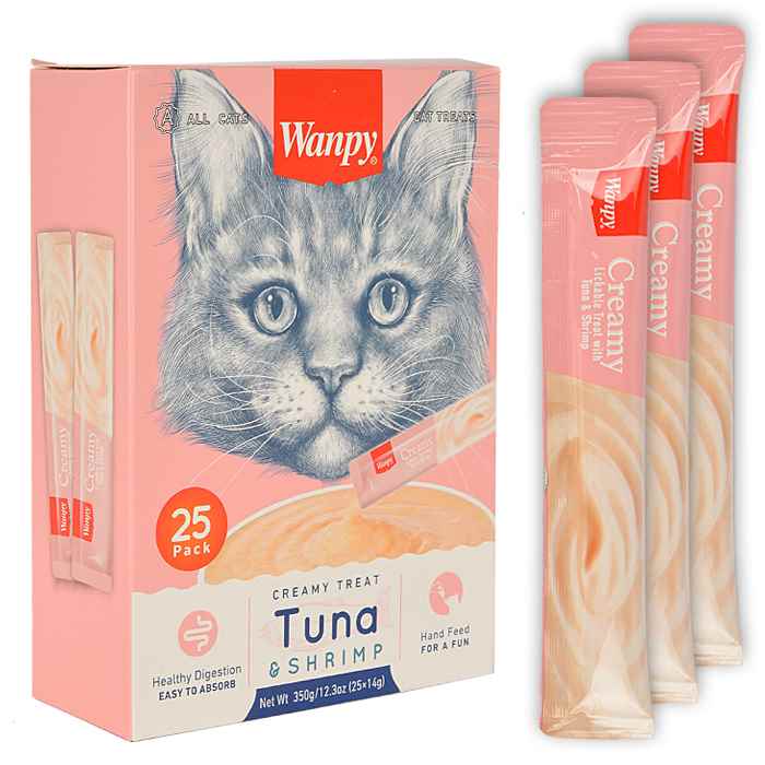 Wanpy Ton Balığ&Karides Sıvı Ödül 25x14gr RA-050-1