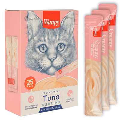 Wanpy Ton Balığ&Karides Sıvı Ödül 25x14gr RA-050-1