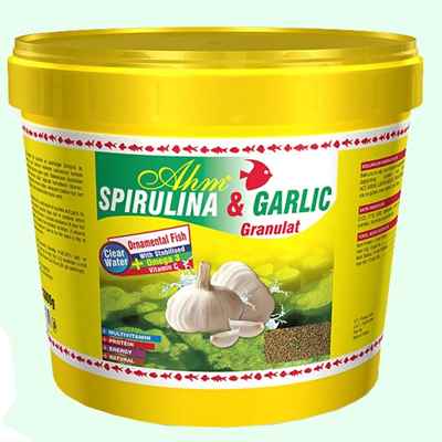 Spirulina Garlic Sarımsaklı 3 kg Kova