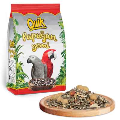 Quik Papağan Yemi 750 gr 5'li