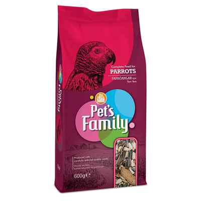 PETS FAMILY PAPAĞAN YEMİ 600G