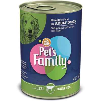 PETS FAMILY DANA ETLİ KÖPEK KONSERVESİ  410G