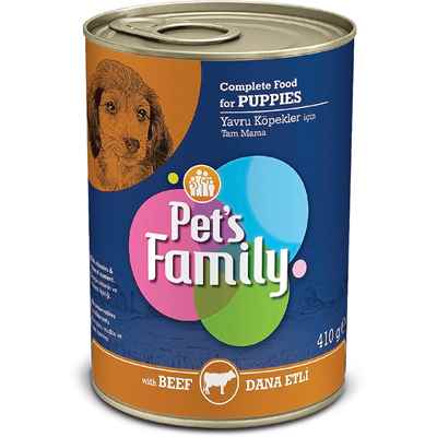 PETS FAMILY DANA ETLİ YAVRU KÖPEK KONSERVESİ 410G