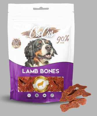 CROCUS BONES KUZULU TAHILSIZ KÖPEK ÖDÜLÜ 80 GR
