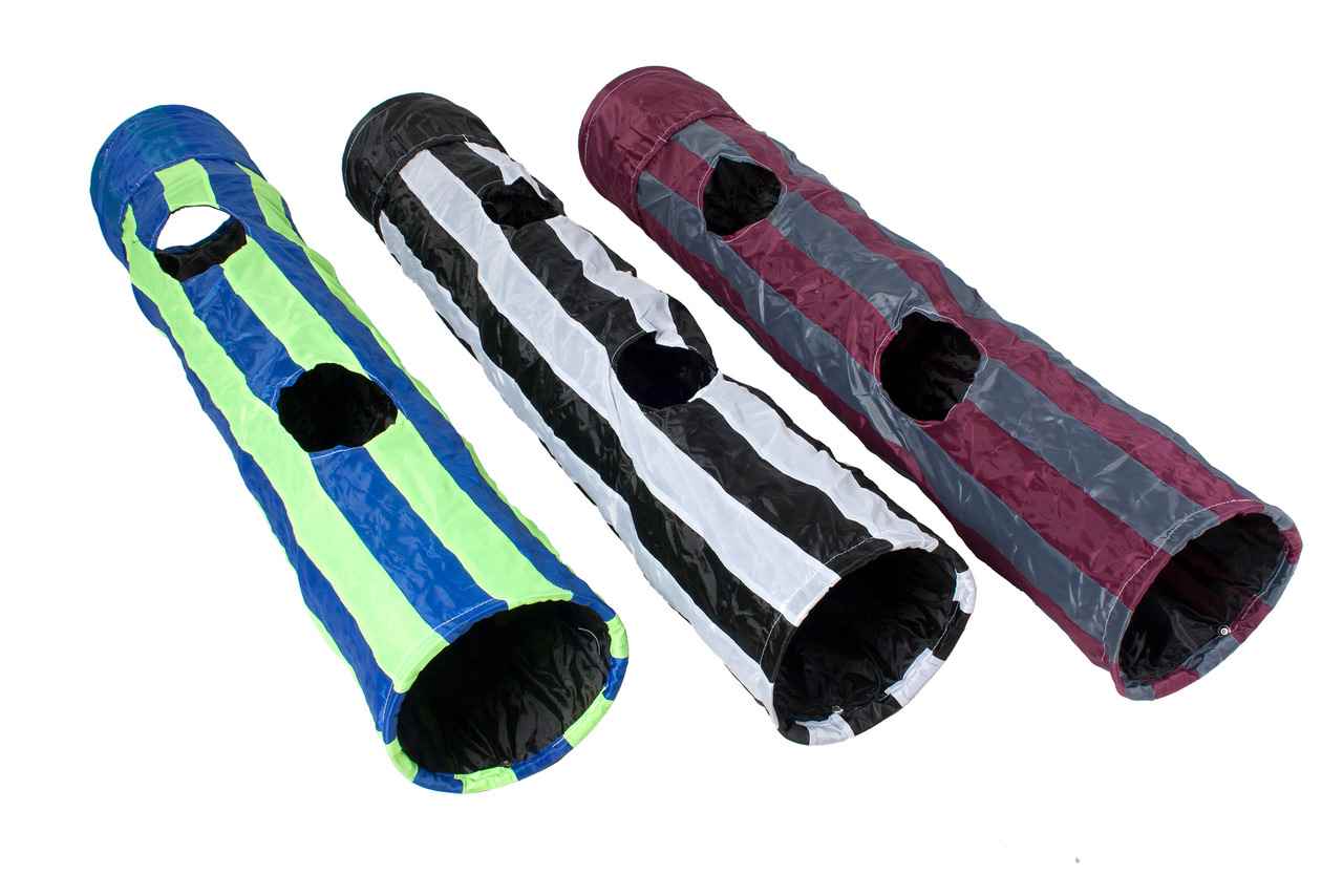 Karlie KEDİ TÜNELİ 136X25CM KARIŞIK RENKLİ 