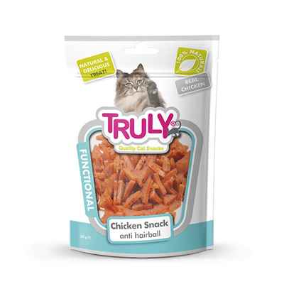 Truly Anti Hairball Tavuklu Kedi Ödülü 50 Gr