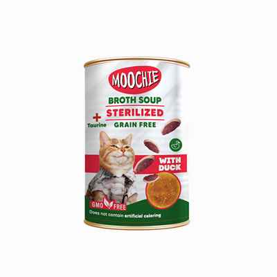 Moochie Et Suyu Çorba Ördekli Kısır.Kedi 135ML