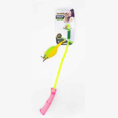 EuroCat Peluş Gövdeli Fare Kedi Oltası Pls. Saplı