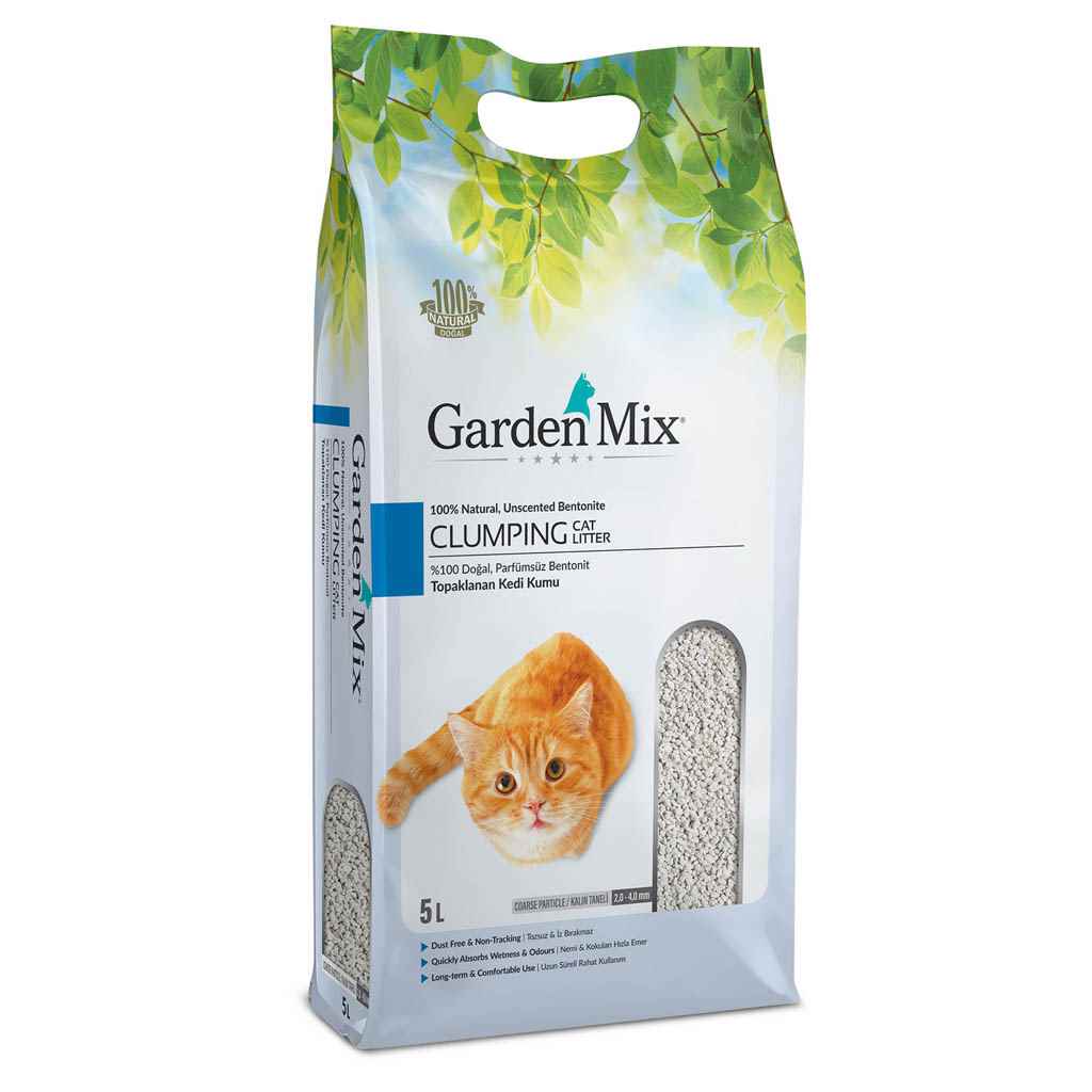 GARDENMİX BENTONİT PARFÜMSÜZ KALIN 5L