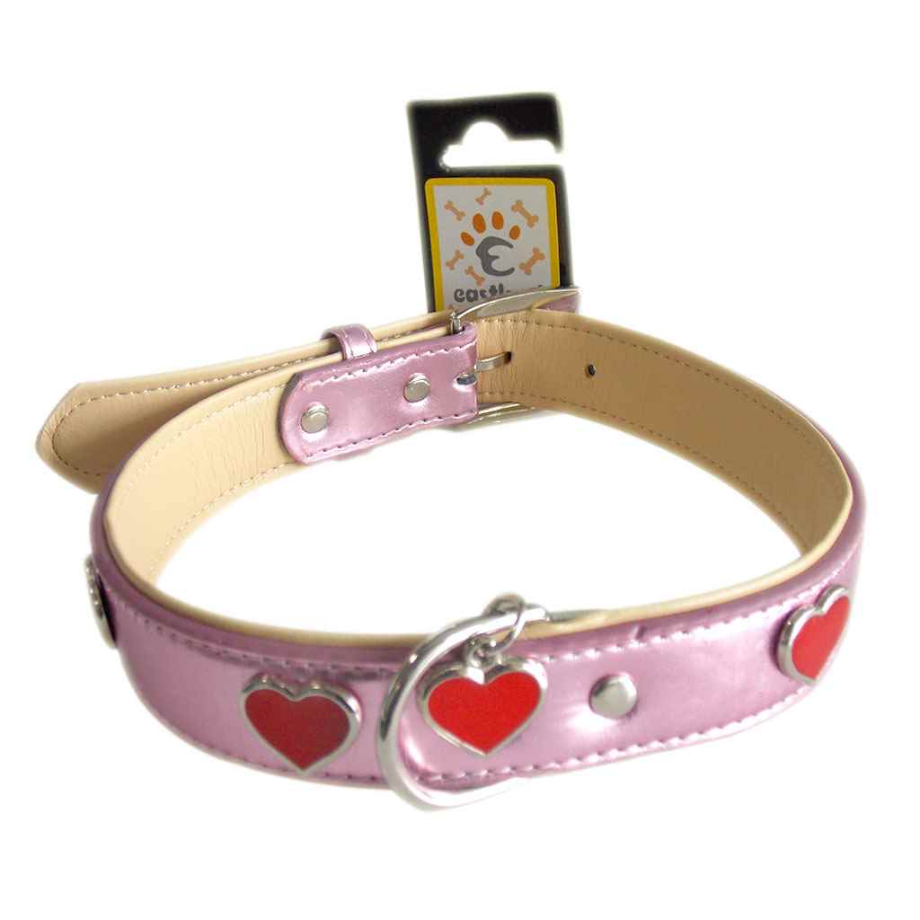 EASTLAND DERİ BOYUN KALP DESENLİ TASMA