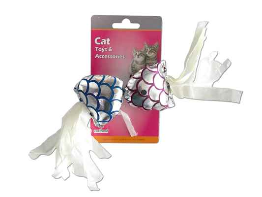 EASTLAND KEDİ OYUNCAĞI PELUŞ BALIK HIŞIRTILI