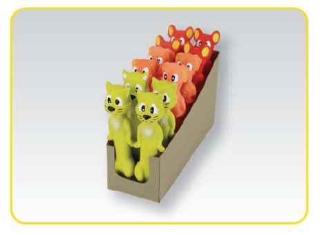 EASTLAND PLS OYUNCAK SETİ 12 Lİ KEDİ,KÖPEK,FARE