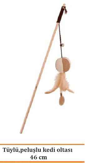 EASTLAND TÜYLÜ VE PELUŞLU KEDİ OLTASI 46 CM