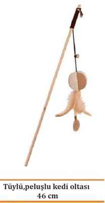 EASTLAND TÜYLÜ VE PELUŞLU KEDİ OLTASI 46 CM