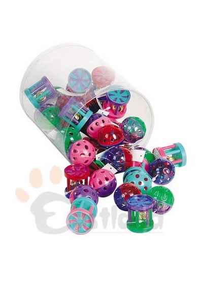 EASTLAND KEDİ OYUNCAĞI ÇINGIRAKLI KARIŞIK 60 ADET