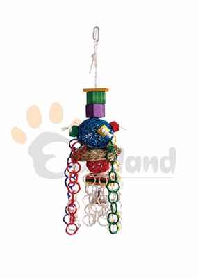 EASTLAND İPLİ KUŞ OYUNCAĞI 63 CM