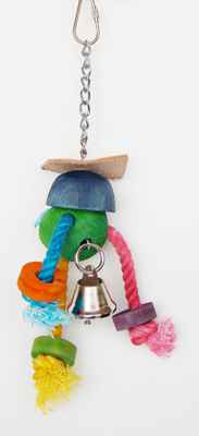 EASTLAND ZİLLİ AHŞAP KUŞ OYUNCAĞI 