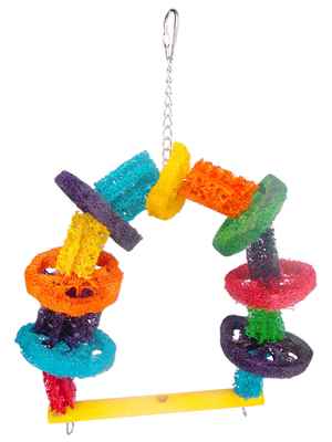 EASTLAND AHŞAP TÜNEKLİ KUŞ OYUNCAĞI 39*24 CM 
