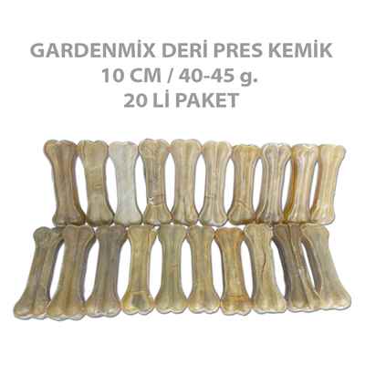 GARDENMİX DERİ PRES KEMİK10CM 40-45 g. 20 Lİ PAKET