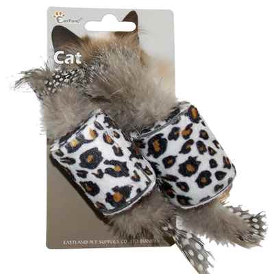 EASTLAND PELUŞ OYUNCAK TÜYLÜ LEOPAR 2Lİ - 4.6CM